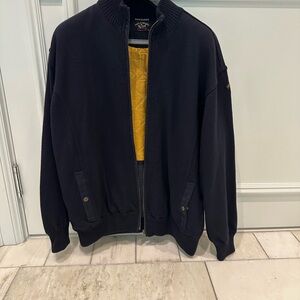 Paul & Shark Insulated Wool Zip Cardigan Sweater